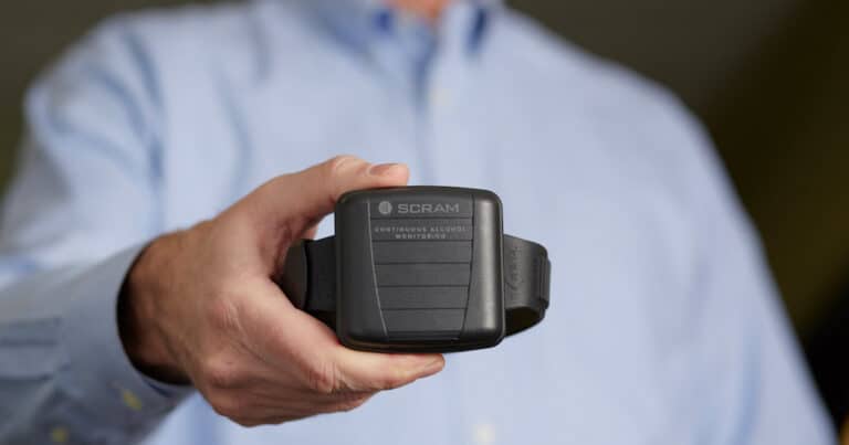 SCRAM CAM alcohol monitoring